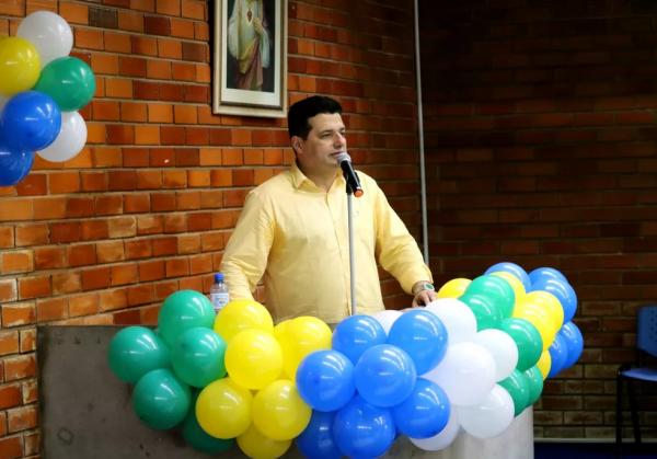  Gustavo Henrique (Patriota), candidato ao Governo do Piauí.(Imagem:Laura Moura /g1 )