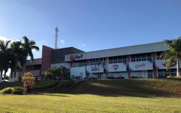 BRF em Rio Verde, Goiás.(Imagem:Arildo Palermo/TV Anhanguera)