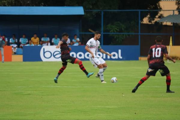  Fluminense-PI x Campinense - Copa do Nordeste.(Imagem: Pablo Cavalcante / ge )