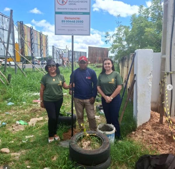 Secretarias intensificam campanha contra polui&ccedil;&atilde;o visual e descarte irregular de lixo nas vias p&uacute;blicas de Floriano.(Imagem:Reprodu&ccedil;&atilde;o/Instagram)