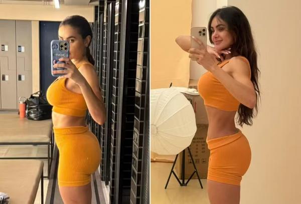 Antes e depois do corpo de Natacha Horana.(Imagem: Arquivo pessoal)