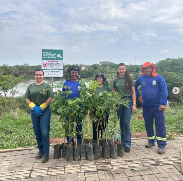 Secretaria de Meio Ambiente intensifica a&ccedil;&otilde;es de limpeza e preserva&ccedil;&atilde;o em Floriano(Imagem:Reprodu&ccedil;&atilde;o/Instagram)