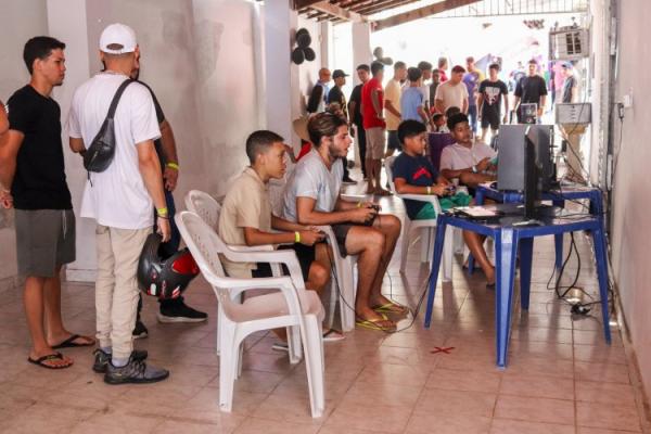 Terceira edição do Campeonato de Games integra programação dos 128 anos de Floriano(Imagem:Secom)