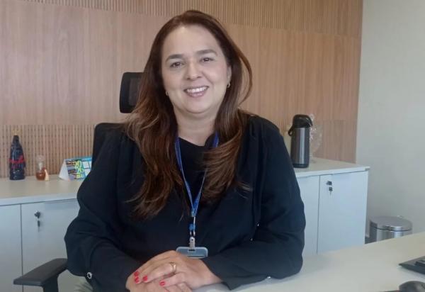 Ana Paula Oliveira, gerente do Sesc Floriano.(Imagem:Portal M&eacute;dio Parna&iacute;ba)