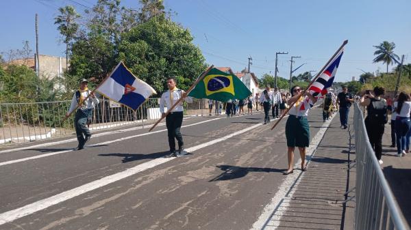 Barão de Grajaú celebra 7 de Setembro com Desfile Cívico marcado por paz, sustentabilidade e inclusão.(Imagem:FlorianoNews)