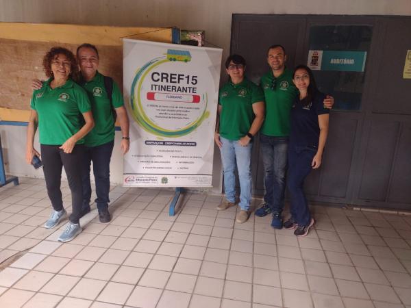 CREF15 realiza ação itinerante em Floriano e promove interação com profissionais de Educação Física.(Imagem:FlorianoNews)