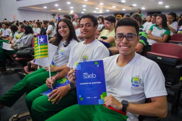 O encontro reuniu alunos das quatro Gerências Regionais de Educação (GRE) de Teresina.(Imagem:Divulgação)