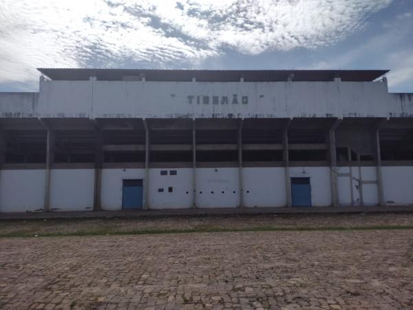 Estádio Tiberão, em Floriano(Imagem:FlorianoNews)