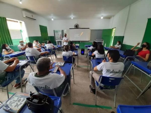 Escola estadual do Piauí.(Imagem:Divulgação/Seduc)