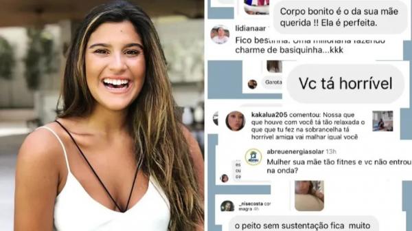 Giulia Costa rebate comentários maldosos.(Imagem:Reprodução/Instagram)