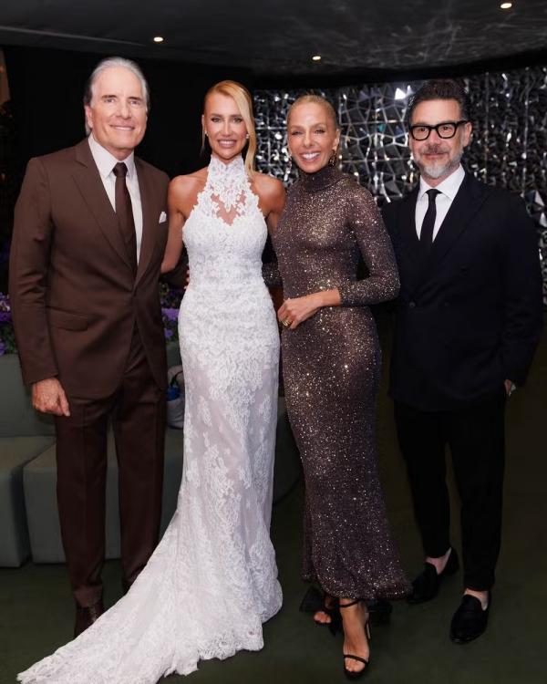 Roberto Justus, Ana Paula Siebert, Adriane Galisteu e Alexandre Iódice.(Imagem:Roberto Filho/BrazilNews)