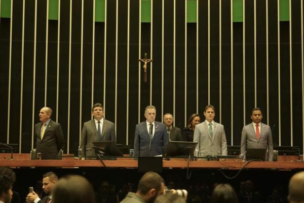Governador participou, em Brasília, da homenagem na Câmara dos Deputados ao Parlamento piauiense.(Imagem:Renato Braga)
