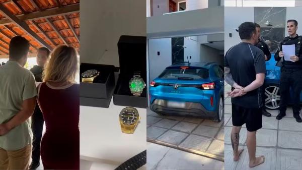  influenciadores suspeitos de divulgar apostas e rifas ilegais são alvo de operação; lucro de R$ 5 milhões (Imagem:Divulgação/SSP-PI)