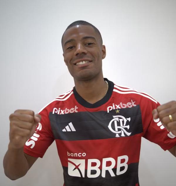 De La Cruz é o novo reforço do Flamengo.(Imagem:Divulgação/Flamengo)