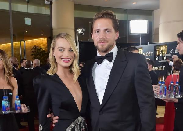 Margot Robbie e o marido, Tom Ackerley.(Imagem:Getty Images)