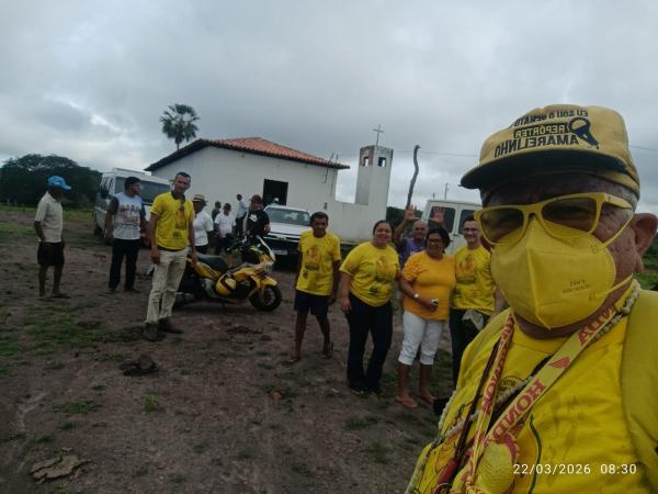  Projeto Amarelinho leva doa&ccedil;&otilde;es e solidariedade a fam&iacute;lias da zona rural de Floriano(Imagem:FlorianoNews)