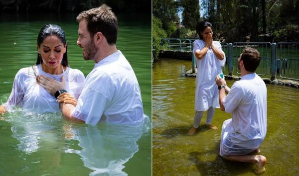 Maíra Cardi é batizada e fica noiva de Thiago Nigro após um mês de namoro.(Imagem: Reprodução/Instagram)