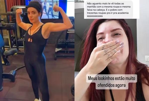 Gkay com look para malhar(Imagem:Reprodução/Instagram)