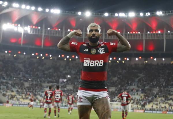 Gabigol tem 149 gols pelo Flamengo, quase 30% daquilo que foi anotado pelo plantel atual.(Imagem:André Durão/ge)