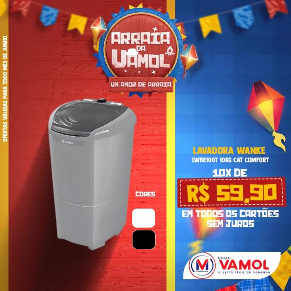 Confira o arraiá de ofertas da Lojas Vamol(Imagem:Divulgação)