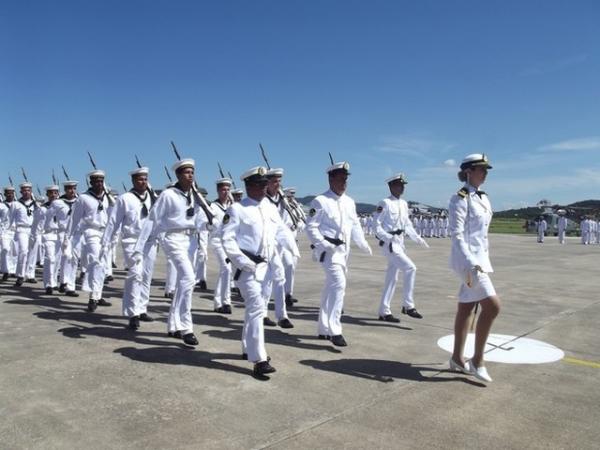 Força Aeronaval da Marinha em São Pedro da Aldeia, na Região dos Lagos do Rio de Janeiro.(Imagem:Heitor Moreira/G1)