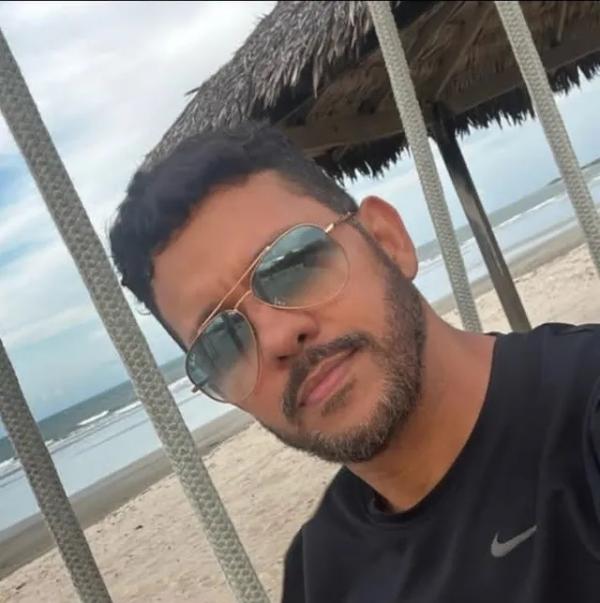 O Policial Civil Alexsandro Cavalcante Ferreira foi assassinado a tiros em Parnaíba, no Piauí.(Imagem:Reprodução)