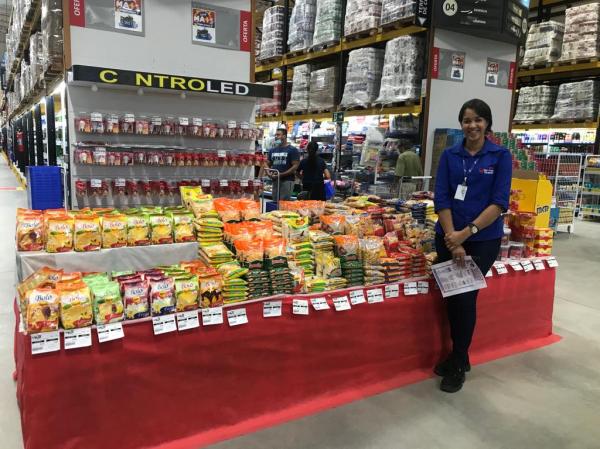 Fernanda Carvalho, assistente de marketing do São Jorge Super.(Imagem:FlorianoNews)