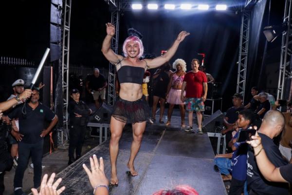 Tradicional Bloco das Virgens &eacute; realizado com apoio da Prefeitura de Floriano.(Imagem:Secom)