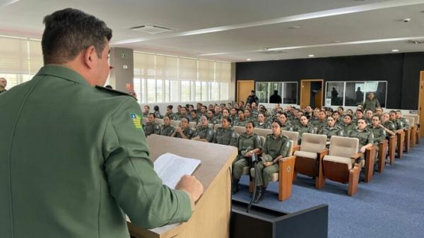 Polícia Militar do Piauí inicia distribuição de novo efetivo por todo o estado.(Imagem: Reprodução/ PMPI)