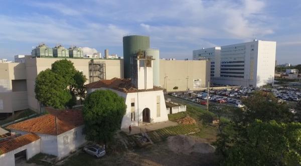 Capela do Sanatório Meduna, em Teresina.(Imagem: TV Clube)