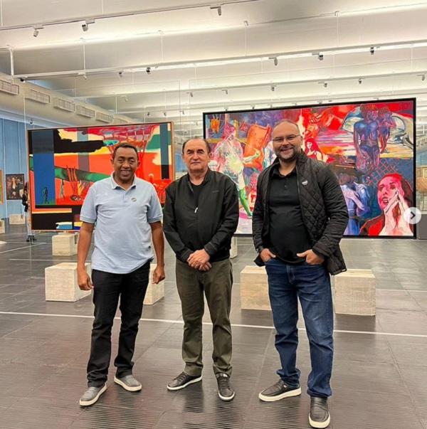 Joel Rodrigues, Antônio Reis e Joab Curvina.(Imagem:Reprodução/Instagram)