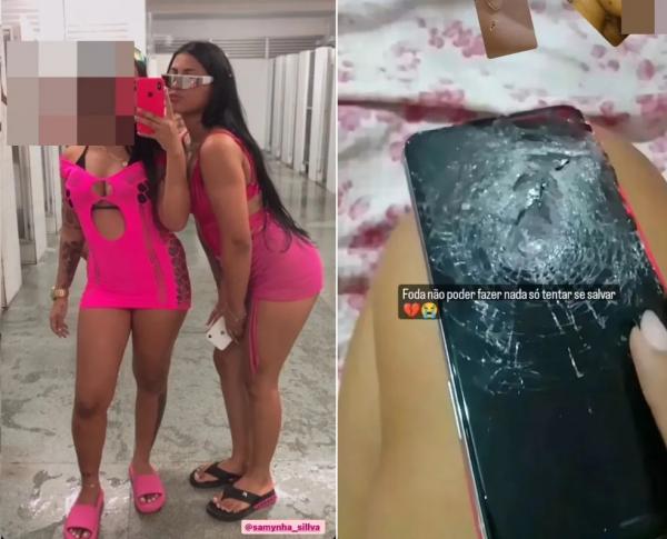 Amiga que testemunhou assassinato de influencer teve celular atingido por tiro: 