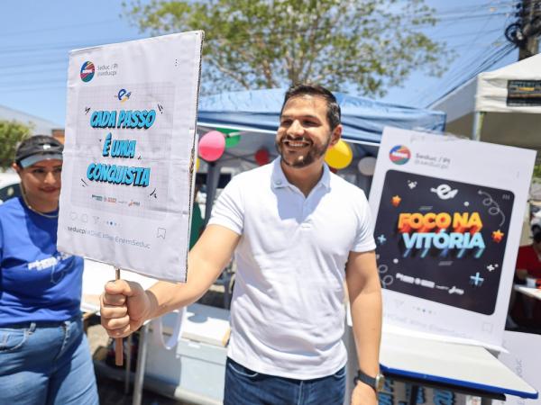 Iniciativa mobiliza escolas da rede estadual em todo o Piauí e reforça o compromisso da rede com o sucesso dos estudantes.(Imagem:Divulgação)