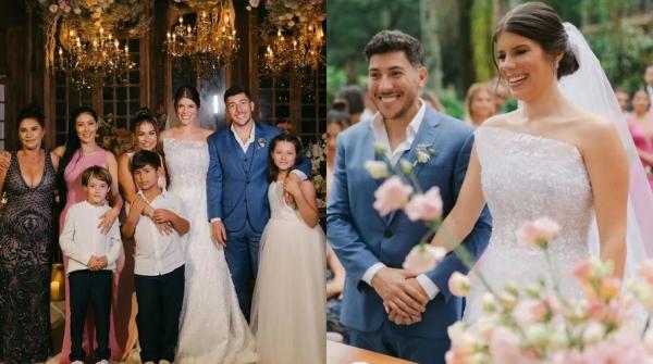 Casamento de Caio Mendes reuniu Simone e Simaria.(Imagem:@aproximarfotografia)