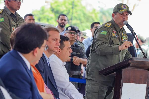 Coronel Scheiwann Lopes, comandante-geral da PM-PI.(Imagem: Divulgação)