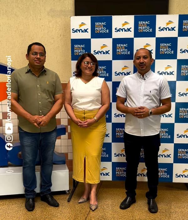 Vereadores articulam parceria entre Senac e Escola do Legislativo para ampliar cursos em Floriano.(Imagem:Reprodu&ccedil;&atilde;o/Instagram)