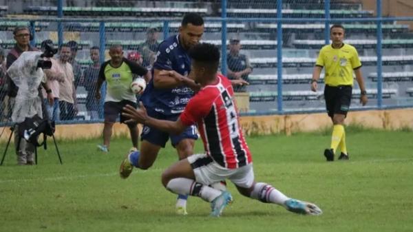 River-PI x Parnahyba, semifinal (volta) do Campeonato Piauiense 2023.(Imagem:Pablo Cavalcante)