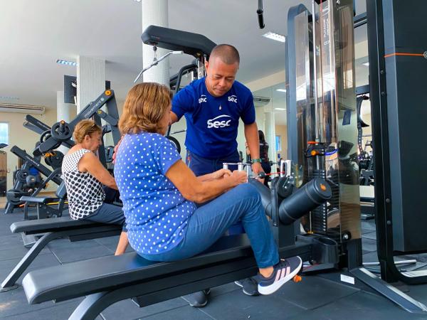 Melhore sua saúde e qualidade de vida praticando exercícios físicos nas academias do Sesc(Imagem:Divulgação)