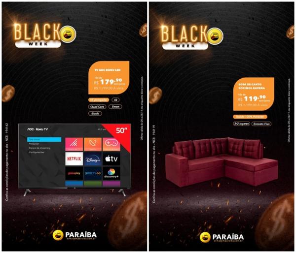 Mega Black Paraíba: A oportunidade perfeita para renovar sua casa!(Imagem:Divulgação)