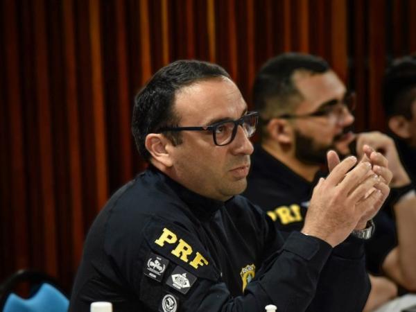 O PRF Bruno Dias, 40 anos, sucede o Inspetor Paulo Moreno, que ficou no comando da instituição no Piauí até janeiro.(Imagem:Divulgação/PRF)