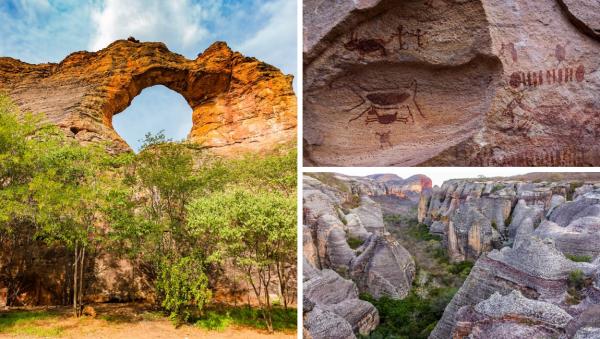Parque Nacional da Serra da Capivara agora pode ser visitado virtualmente em 360º(Imagem:Reprodução)