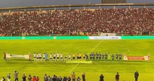 Flamengo vence o Altos de virada pela Copa do Brasil no Albertão(Imagem:Reprodução)