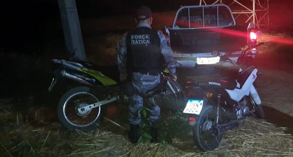 Ação policial recupera motocicletas roubadas em Floriano.(Imagem:Reprodução/Instagram)