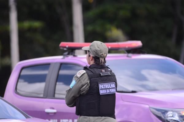 Patrulha Maria da Penha recebeu 19 medidas protetivas de urgência em julho.(Imagem:Divulgação)