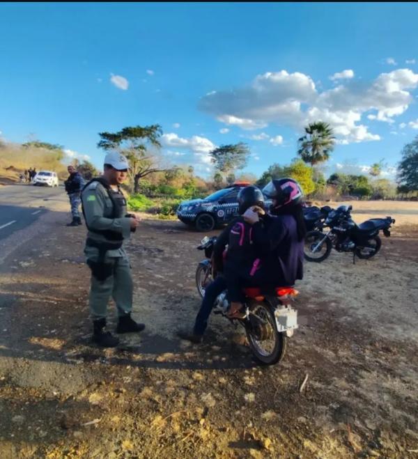 3º BPM realiza blitz na PI-140 para reforçar segurança e combater ilícitos(Imagem:Reprodução/Instagram)
