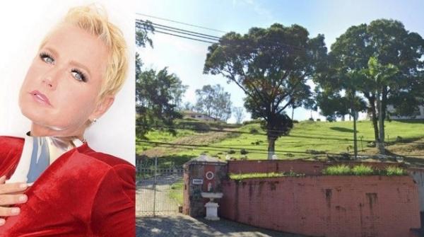 Xuxa voltou à Casa Rosa para gravar documentário.(Imagem:Blad Meneghel / Reprodução / Agência O Globo)