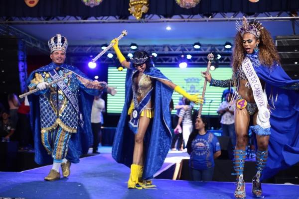 Majestades do Carnaval de Teresina 2020.(Imagem:Divulgação)