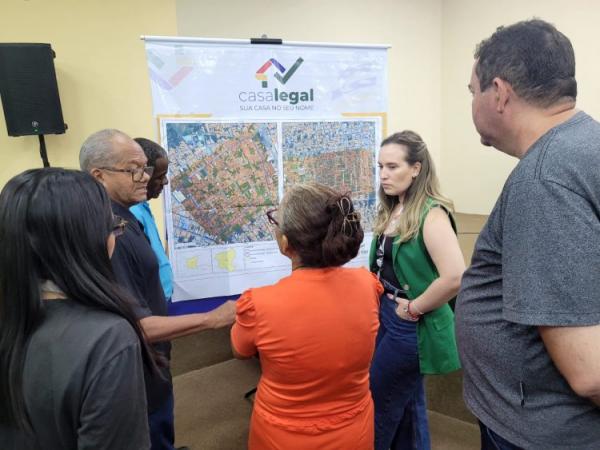 Prefeitura de Floriano em parceria com o Governo do Estado realiza audi&ecirc;ncia do programa Casa Legal(Imagem:Secom)