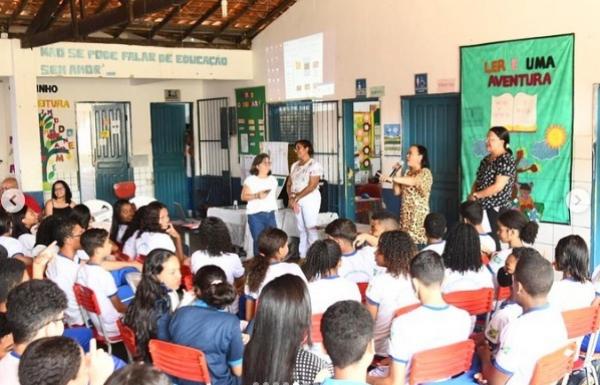 Rede municipal de ensino realiza o projeto 