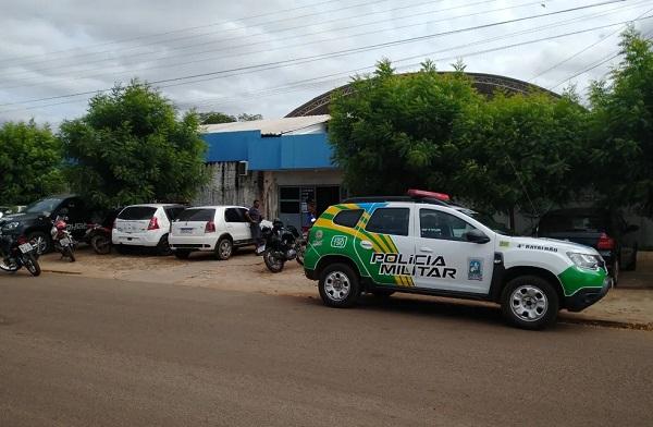 Central de Flagrantes de Picos, no Piauí.(Imagem:Antônio Rocha/Tv Clube)